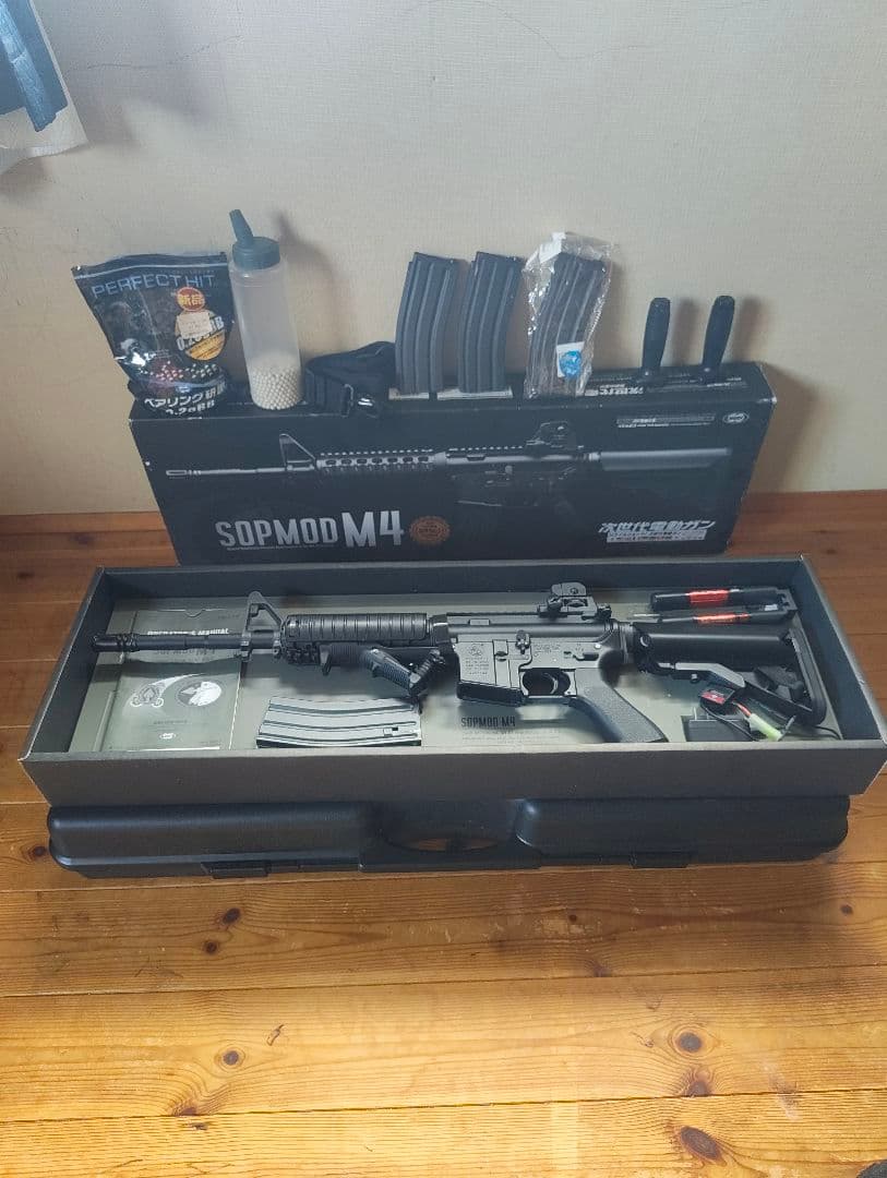 SOPMOD M4 次世代電動ガン 付属品多数 エアガン 店内全品5％OFFクーポン】東京マルイ 次世代電動ガン SOPMOD M4 | 国内