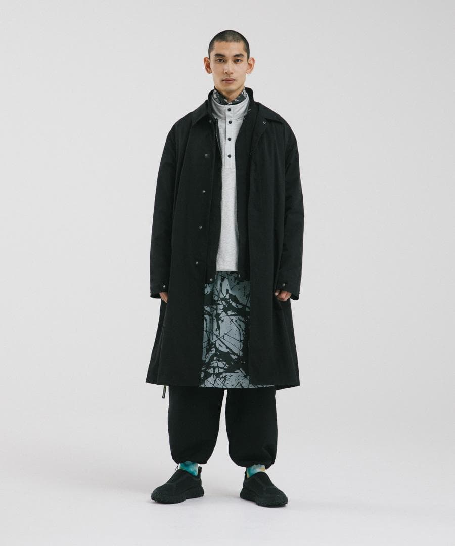 URBAN RESEARCH EKAL 26年春新作 ステンカラーコート 黒 M URBAN RESEARCH EKAL 26年春新作 ステンカラーコート 黒 M - メルカリ