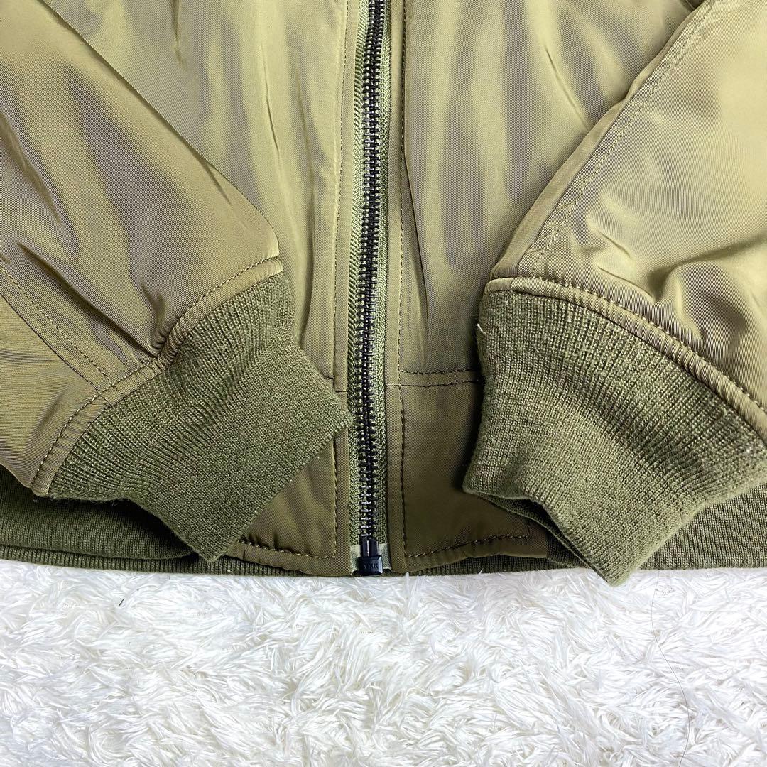 AWAZON-STUSSY MA-1 00s y2k archive reversible L