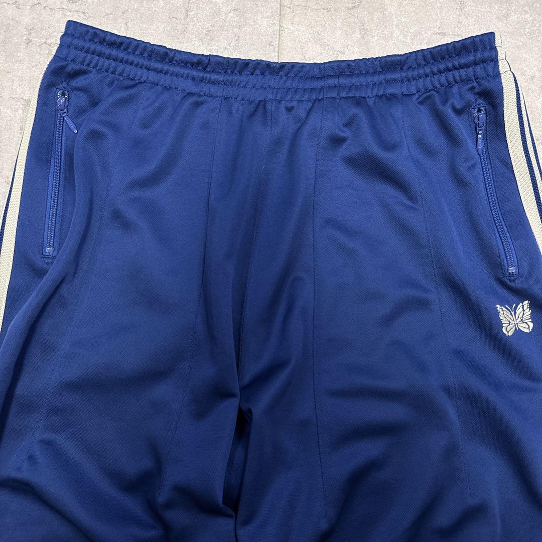 希少L】24ss Needles ニードルス ヒザデル トラックパンツ ブルー