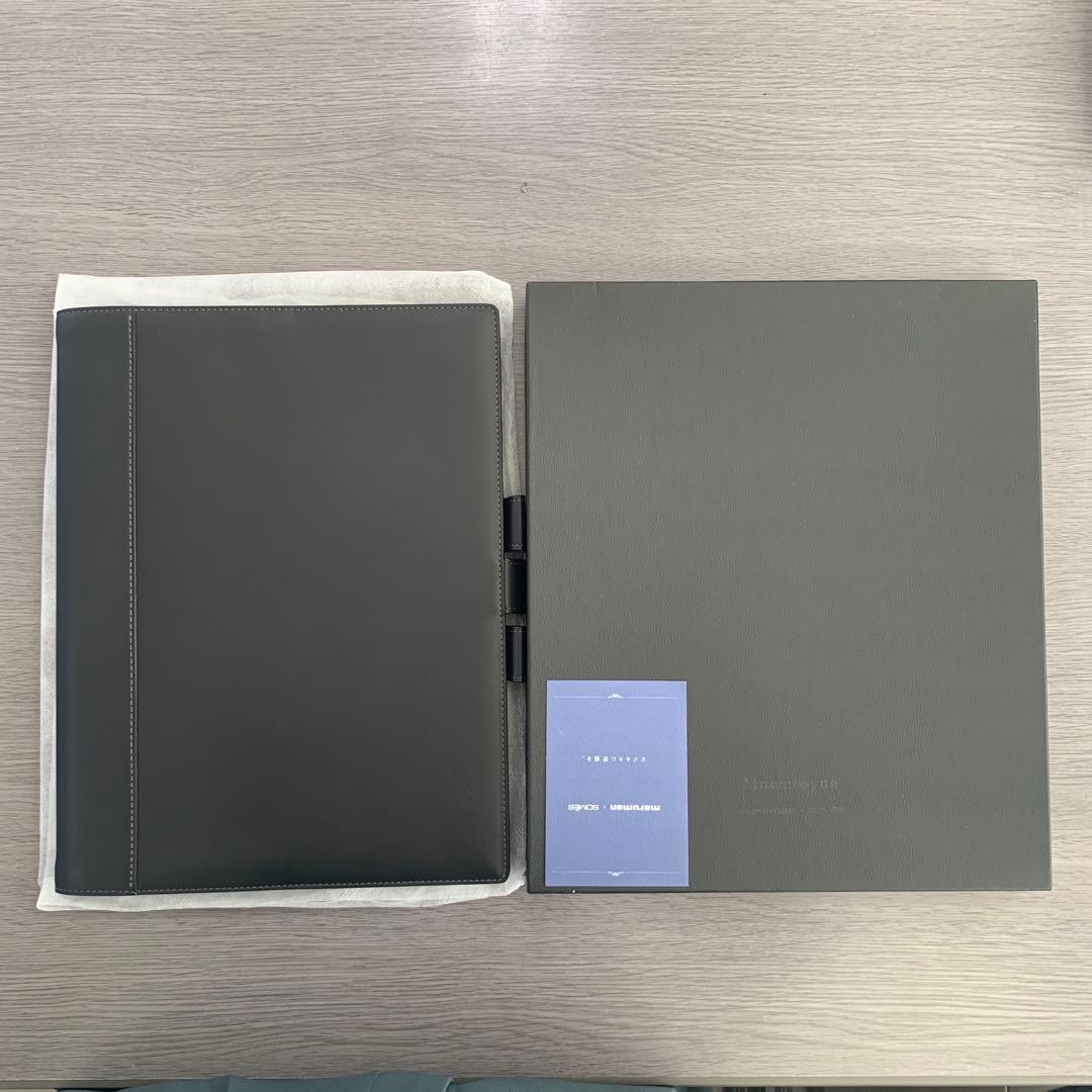 maruman x SOMES Mnemosyne A4 ノートカバー NO1 Maruman Mnemosyne Soft Cover Notebook - Ruled - A5 – Atlas Stationers