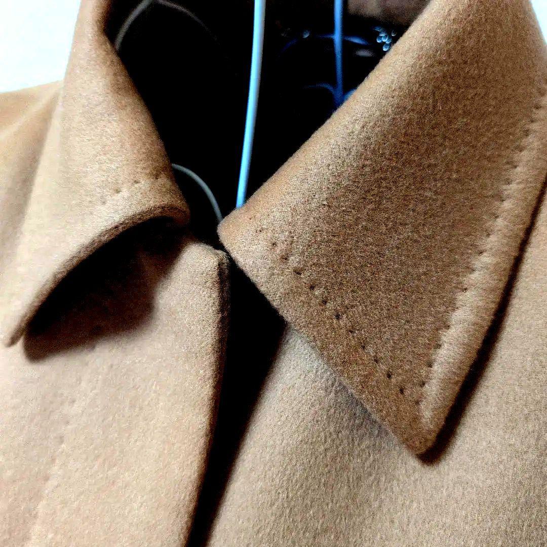 pink様専用‼️キャメル カシミヤ100% ロングコート - メルカリ