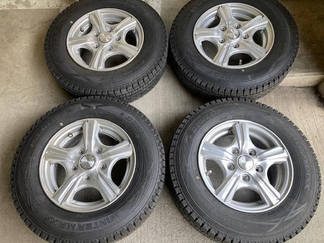 スタッドレスタイヤ4本（アルミホイール付）１６５／８０Ｒ１３（５穴） 110452_ig91.jpg