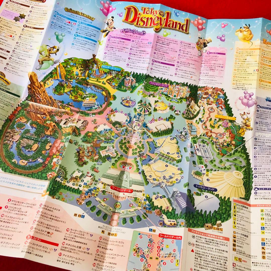 ディズニーランド 30周年 地図 MAP 2013-2014 - メルカリ