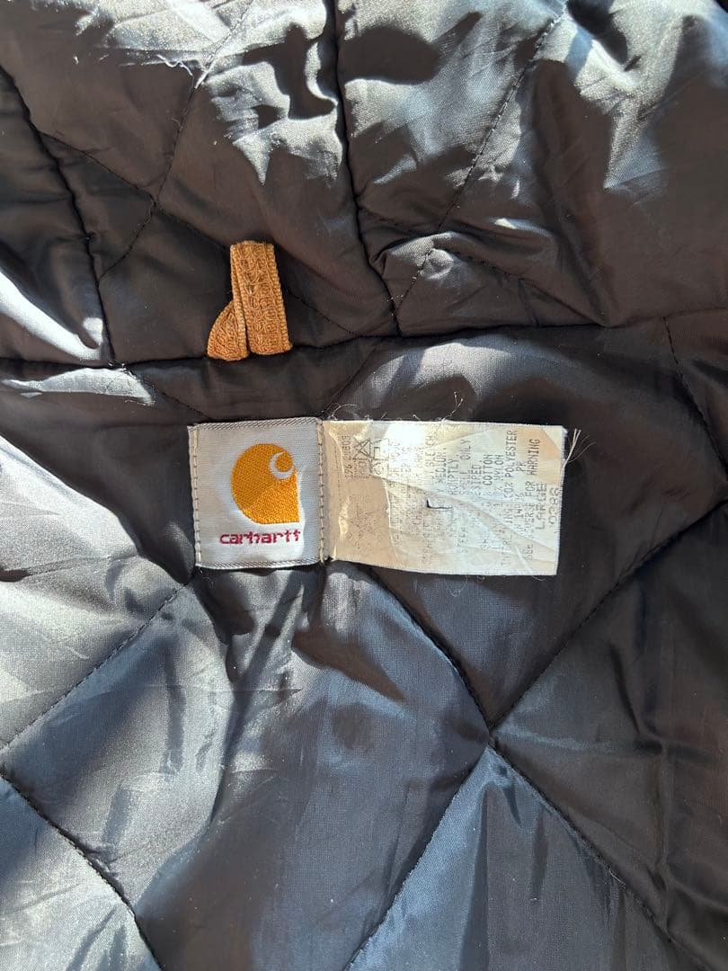 80s Carhartt ショートシベリアンパーカー ジップ破損 - メルカリ