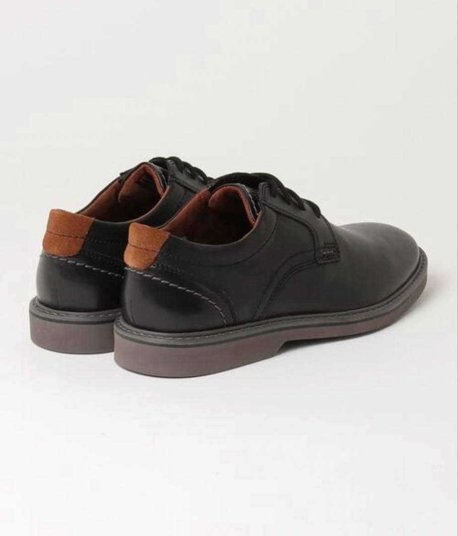 【新品】Clarks ラドクリフロー（ブラックレザー） 26.5cm