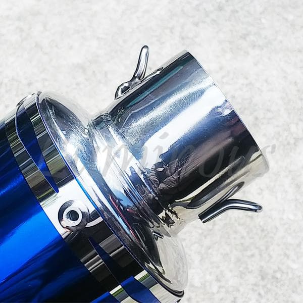 チタン焼き風 スリップオン マフラーサイレンサー 50.8mm