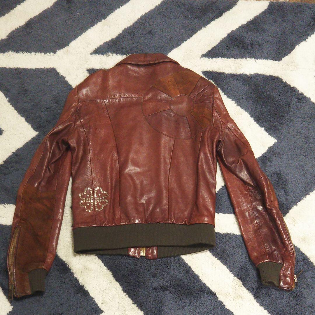 キムタク着ゴールデングースレザージャケット ライダースgolden goose