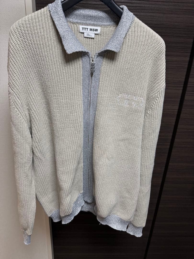 TTT MSW ジップアップニット Lサイズ TTT_MSW - TTT MSW ジップアップ ニットの通販 by smomo's shop
