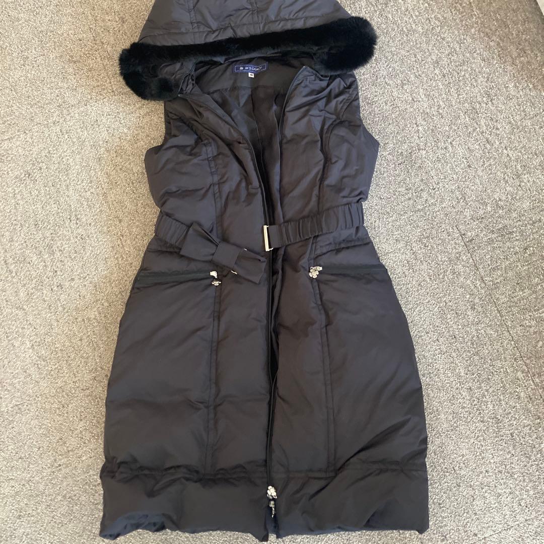 M'S GRACY ブラックダウンベスト 40 2026年最新】M'S GRACY ダウンベスト・キルティングベストの人気