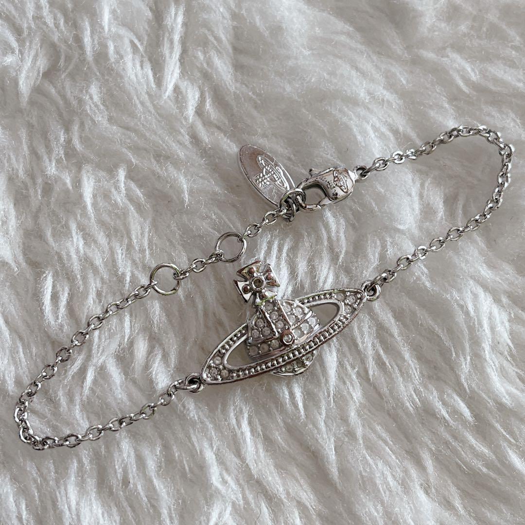 ヴィヴィアンウエストウッド　MINI BAS RELIEF ブレスレット　オーブ MINI BAS RELIEF ブレスレット(シルバー)（レディース）（1205999501