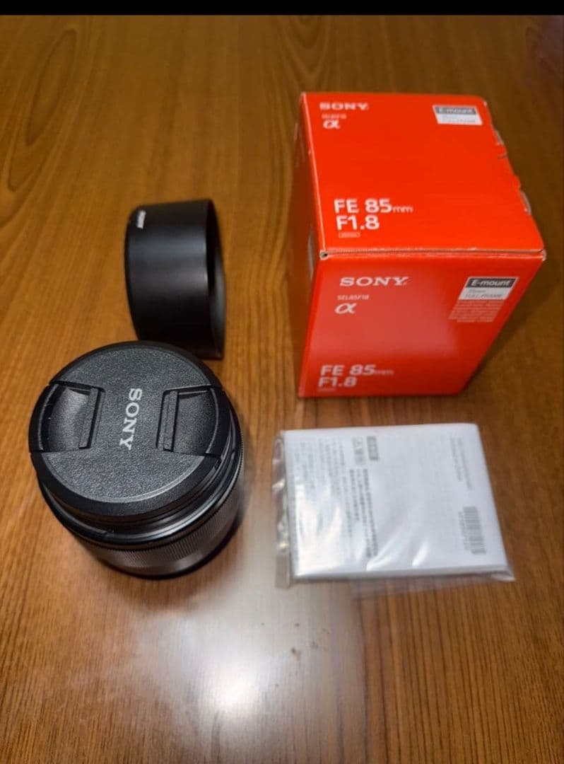 SONY FE 85mm F1.8 レンズ 本体 カメラレンズ FE 85mm F1.8 ブラック SEL85F18 [ソニーE /単焦点レンズ