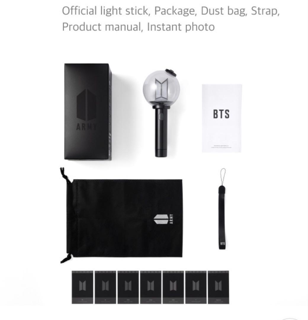 BTS OFFICIAL LIGHT STICK VER.4 ペンライトSET - メルカリ