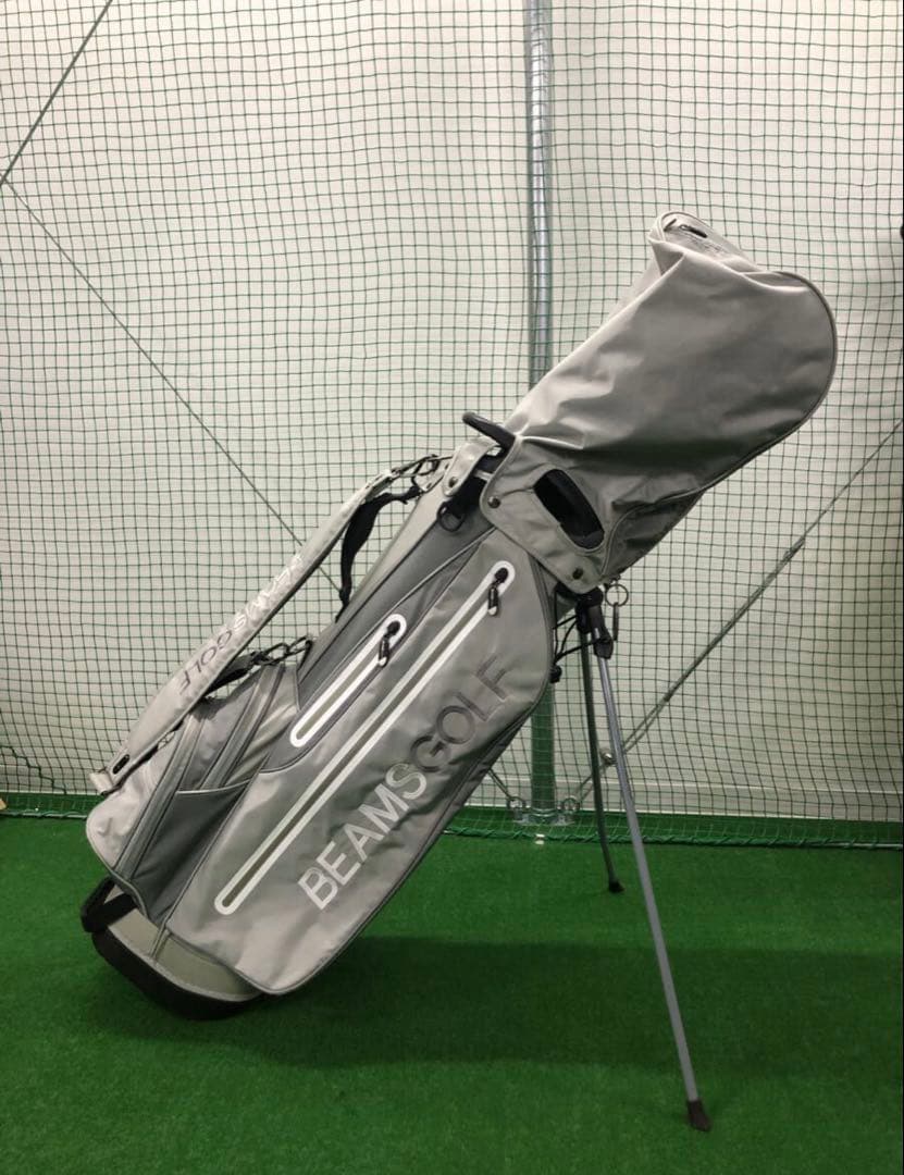BEAMS GOLF グレー キャディバッグ キャディバッグをお探しの方必見！｜ビームス ゴルフ 神戸｜BEAMS