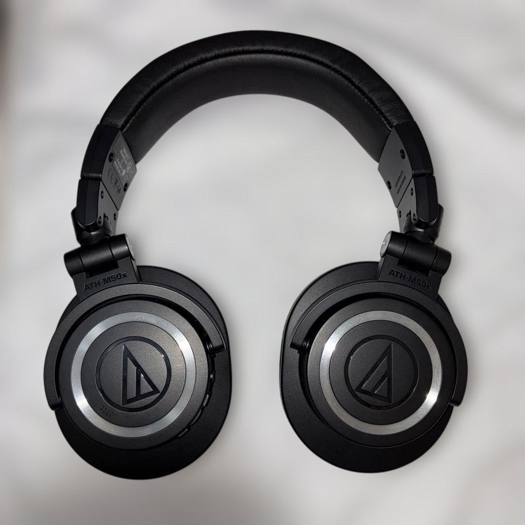 【美品/付属品あり】オーディオテクニカ　ATH-M50xBT2 ブラック オーディオテクニカ ATH-M50xBT2を徹底レビュー！実際に使ってわかった