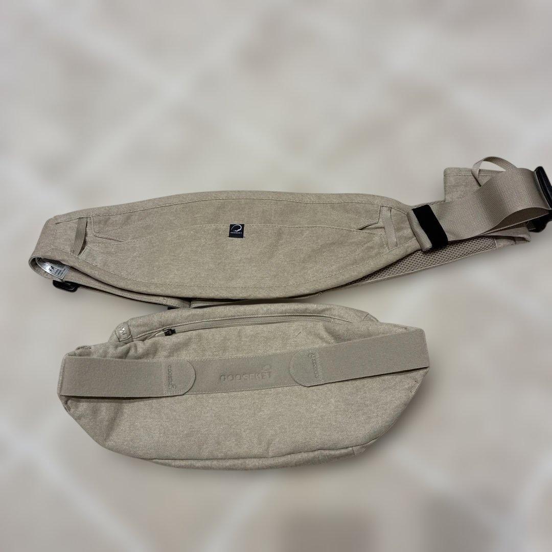 美品！グスケットKET 365抱っこ紐Plus ベージュ　プラス グスケット365抱っこ紐 ベージュ – GOOSEKET.JP