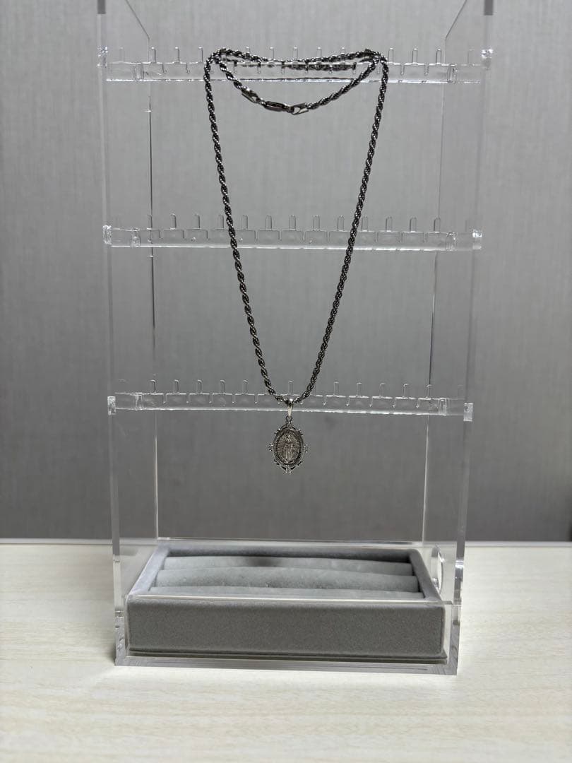アヴァランチ シルバー925 ネックレス 50cm シルバー ネックレス 幅