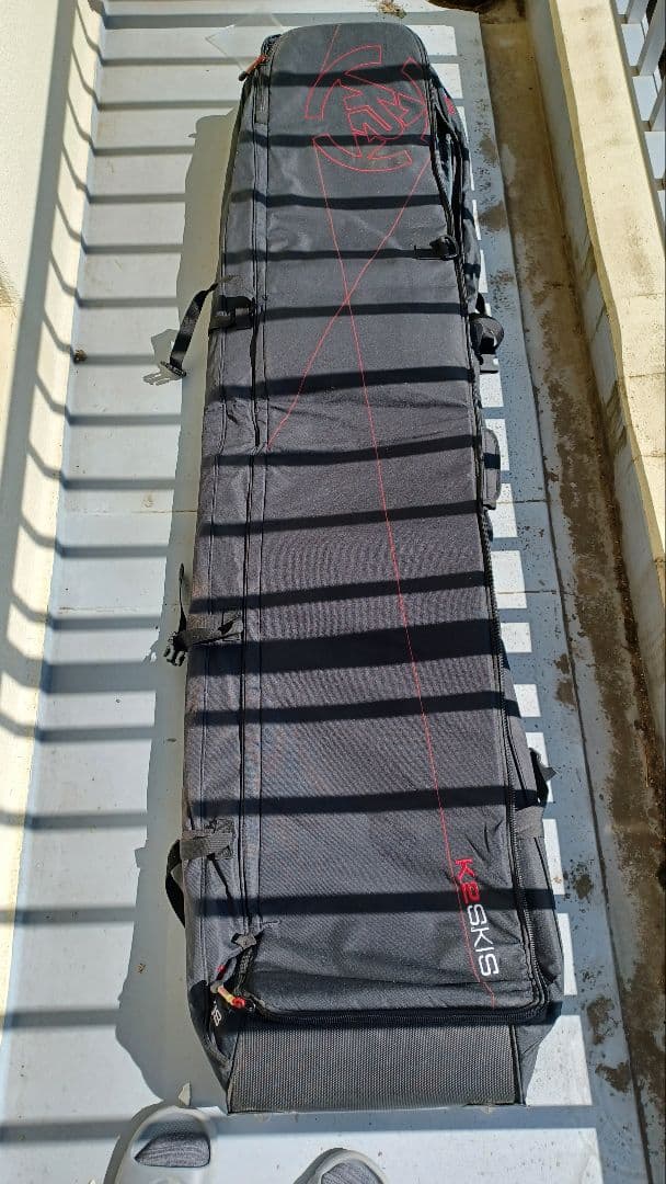 K2 スキー バッグ 170cm (オールインワン) K2 オールインワン スキーケース KIZAKI DBS-G3756 〜180cmまで対応