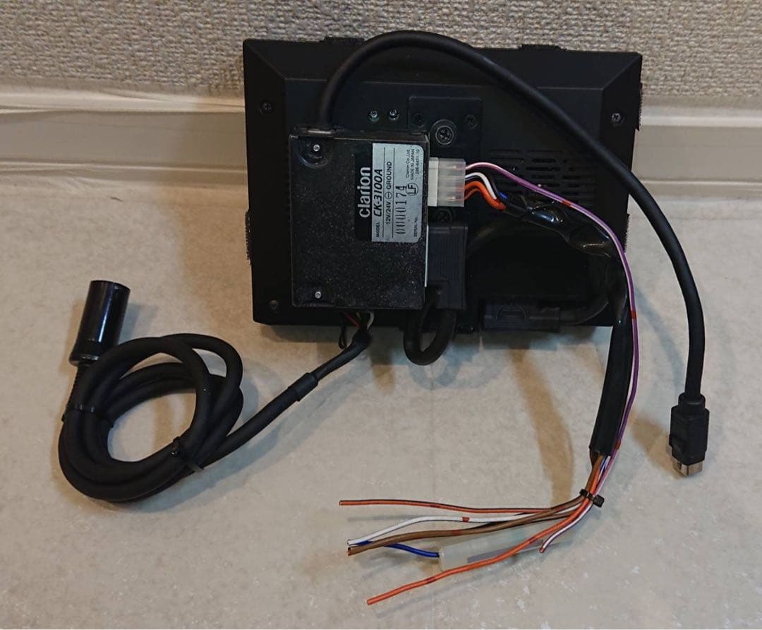 バス 路線バス 廃品 クラリオン 音声合成装置 CK-3100 動作確認OK