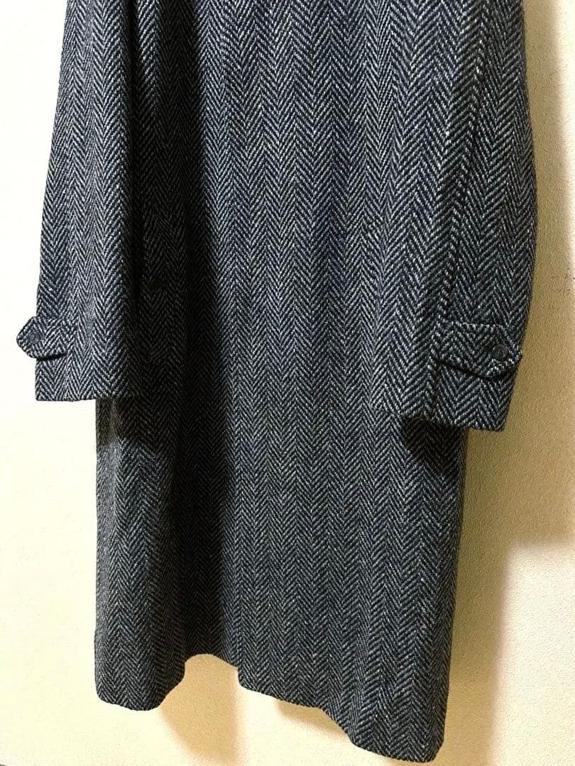 80s Burberry バーバリー ヘリンボーン ツイード XL相当