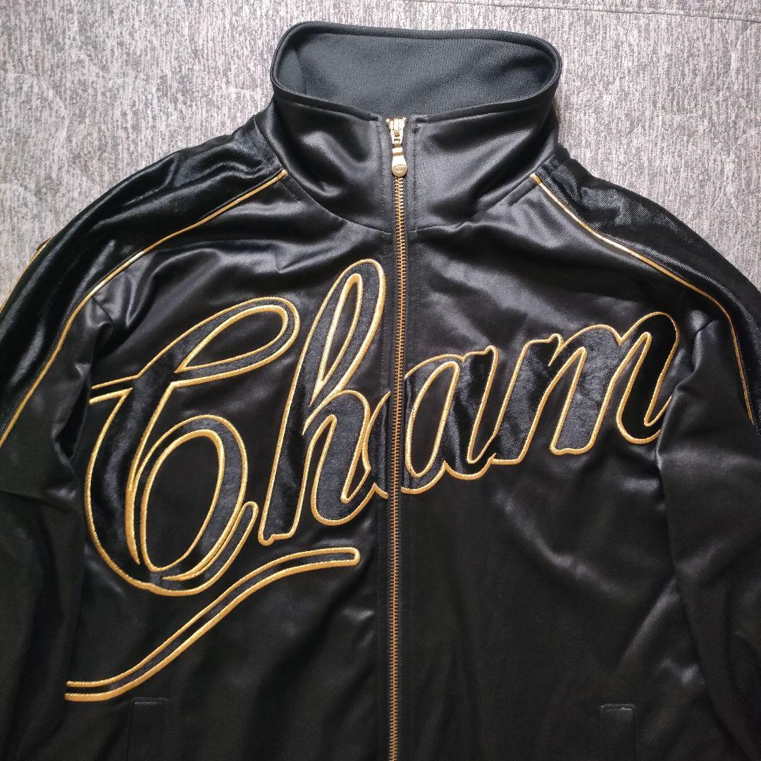 希少 チャンピオン Champion 魔裟斗モデル セットアップ ジャージ 金