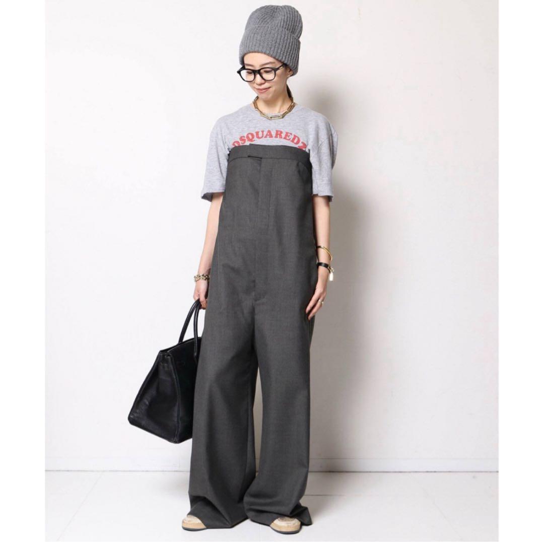 MUSE /Col Pierrot ベアトップオールインワン　サイズ36 Col Pierrot/コルピエロ】Drape オールインワン（つなぎ