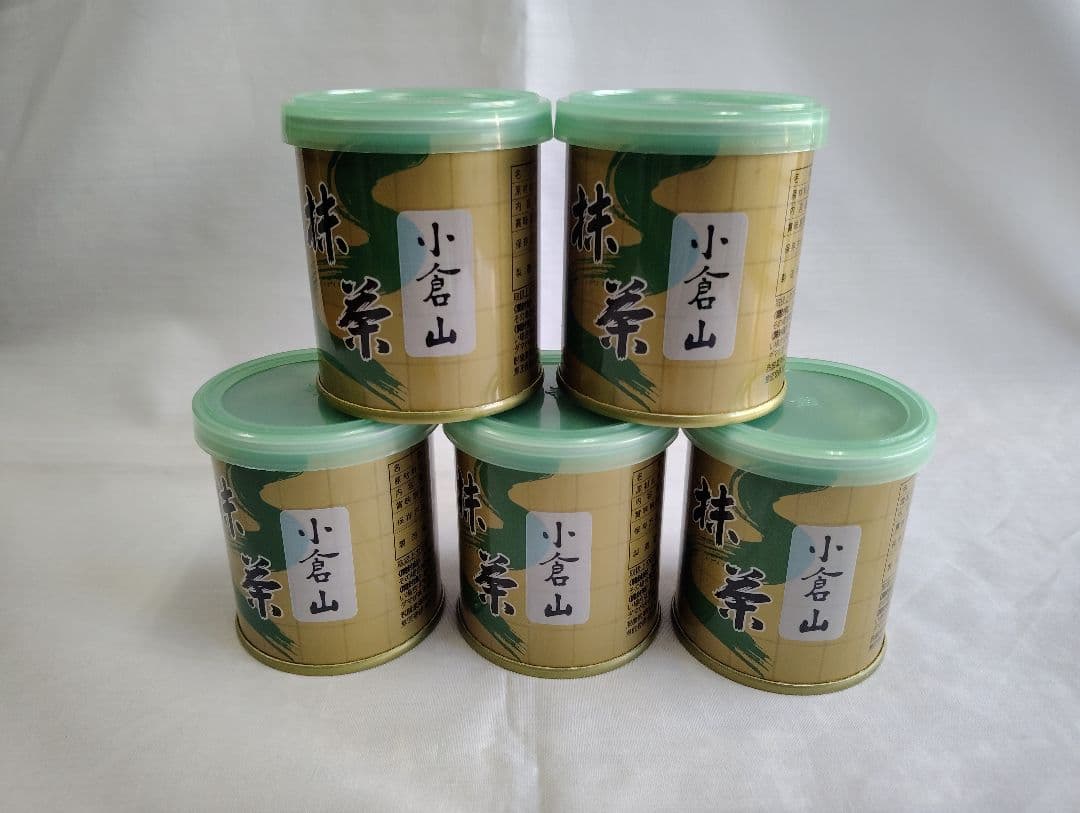 抹茶　小倉山(おぐらやま) 30g缶×5 山政小山園 抹茶 小倉山 150g 缶入り【返品交換不可】
