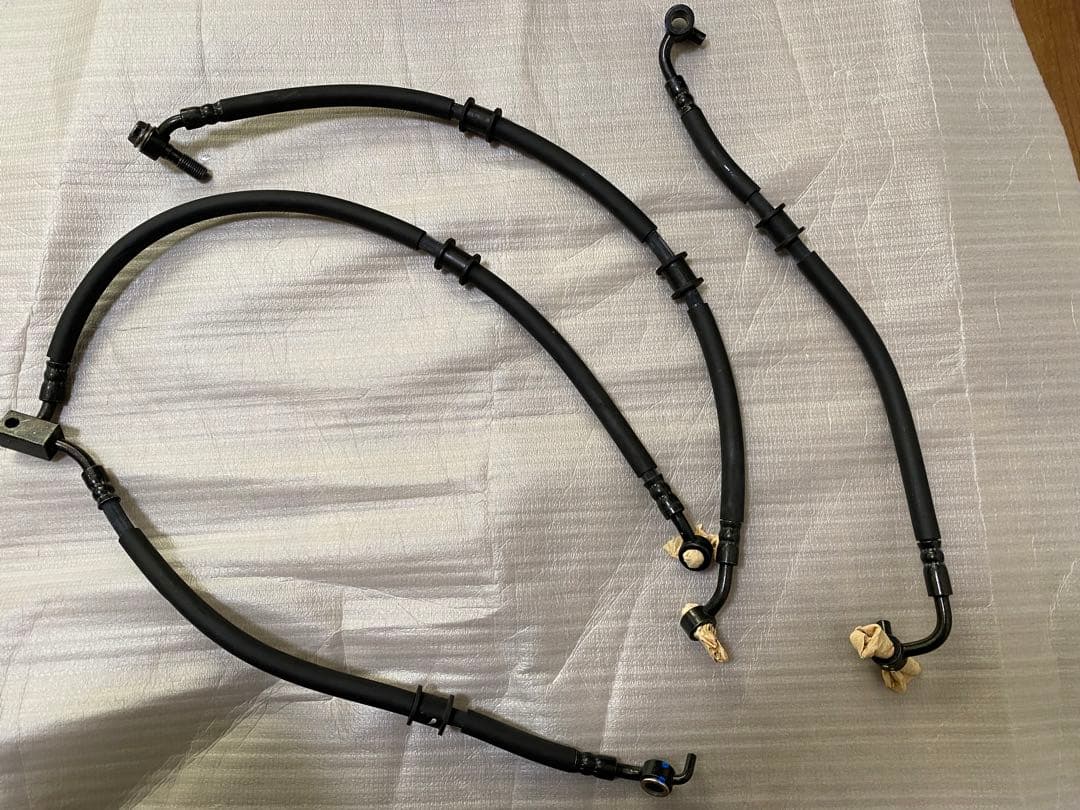 Ninja ZX-4RR 純正フロントブレーキキャリパー(左右セット)、ホース付