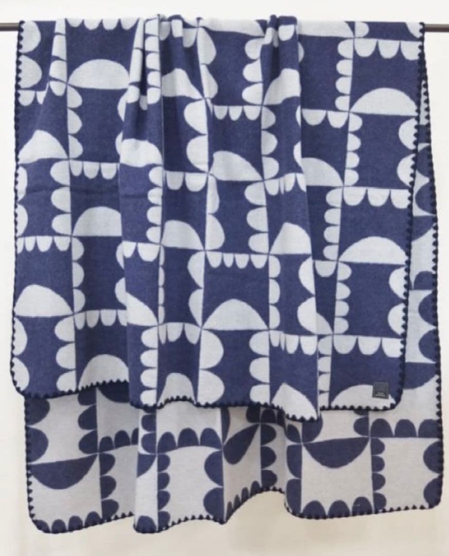 【新品】mina perhonenミナペルホネン　ブランケット　hanagumo mina perhonen(ミナ ペルホネン)｜sea lace ブランケット Small 約105