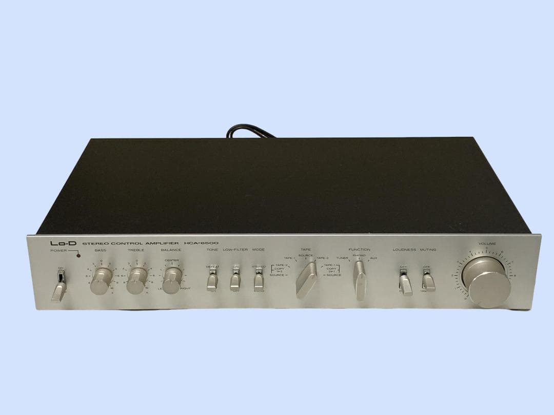 M9634 Lo-D ステレオコントロールアンプ HCA-6500 Yahoo!オークション -「hca lo-d」の落札相場・落札価格