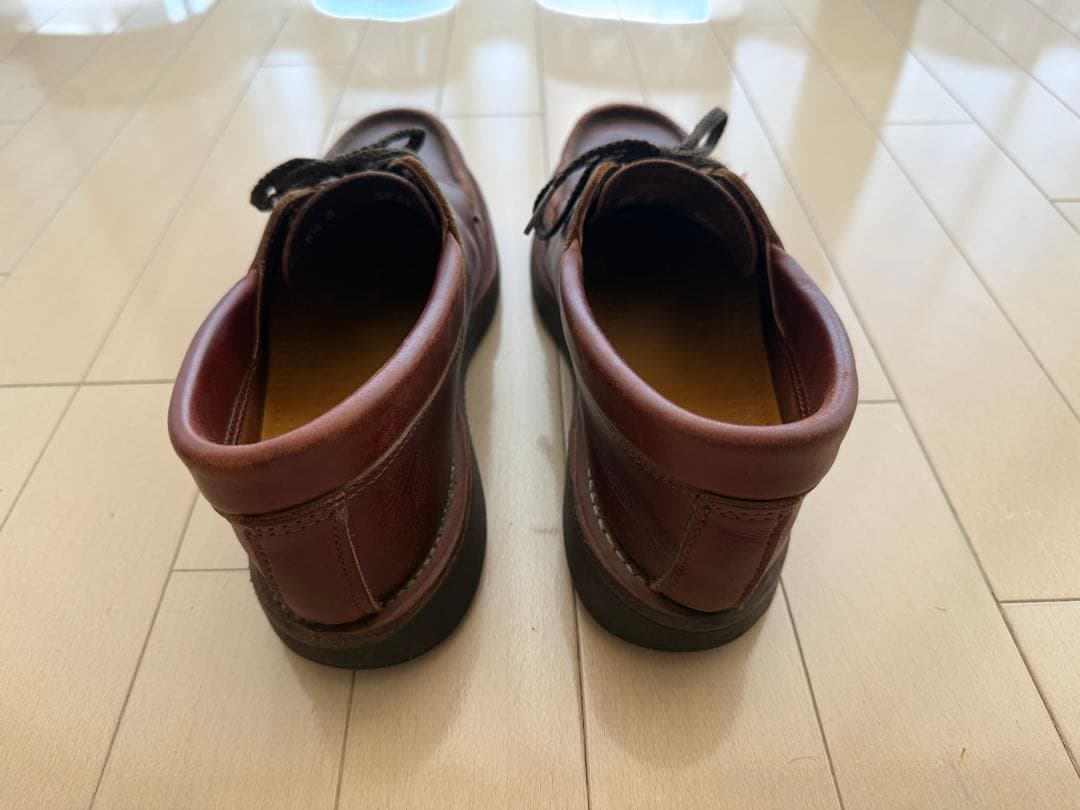 ラッセルモカシン ダークブラウン レザー モカシン 26.5cm