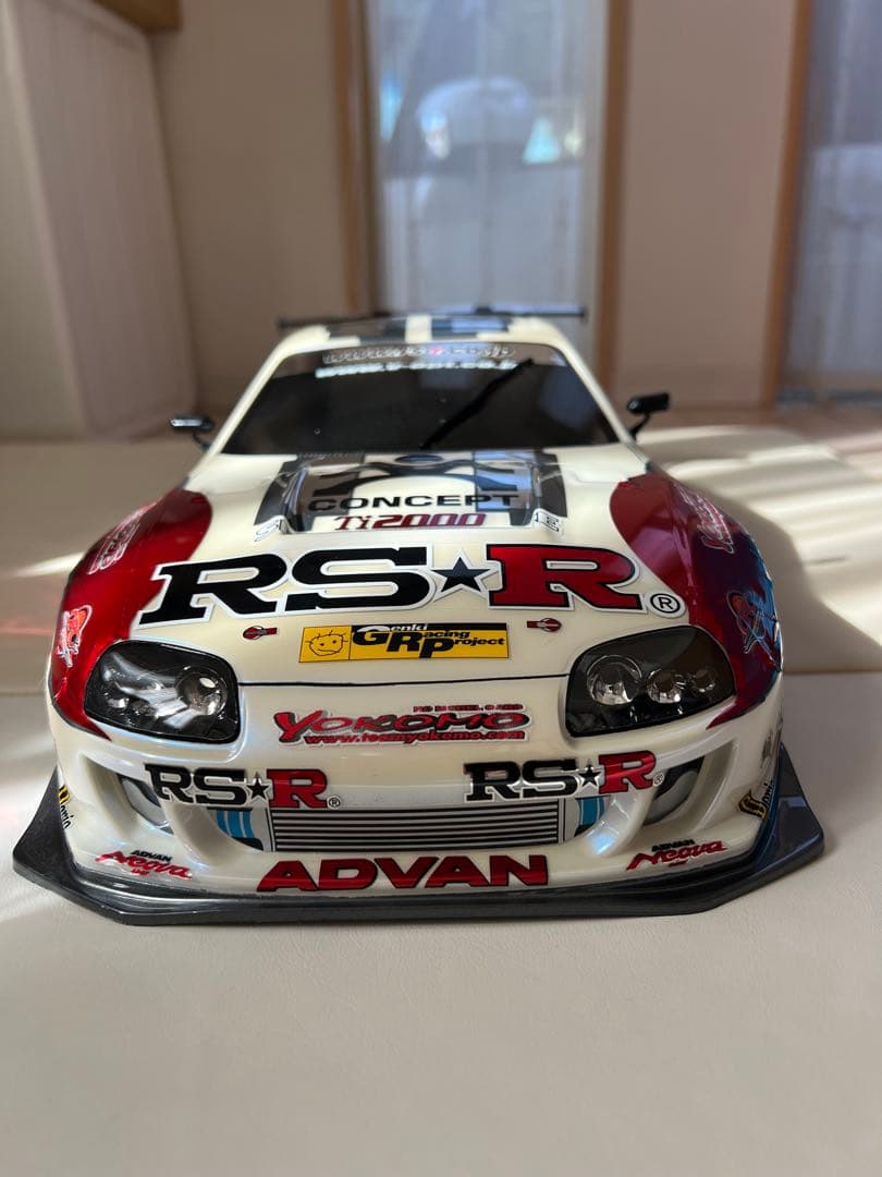 ヨコモ　RS☆R 織戸 学JZA80スープラ ボディ－ Yahoo!オークション - ヨコモ RSR スープラ JZA80 織戸学 ドリフト