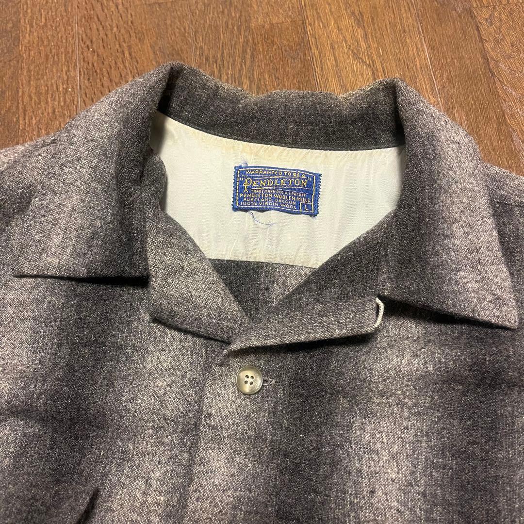 L pendleton 50s 〜 60s オンブレ シャドー ストライプ - メルカリ