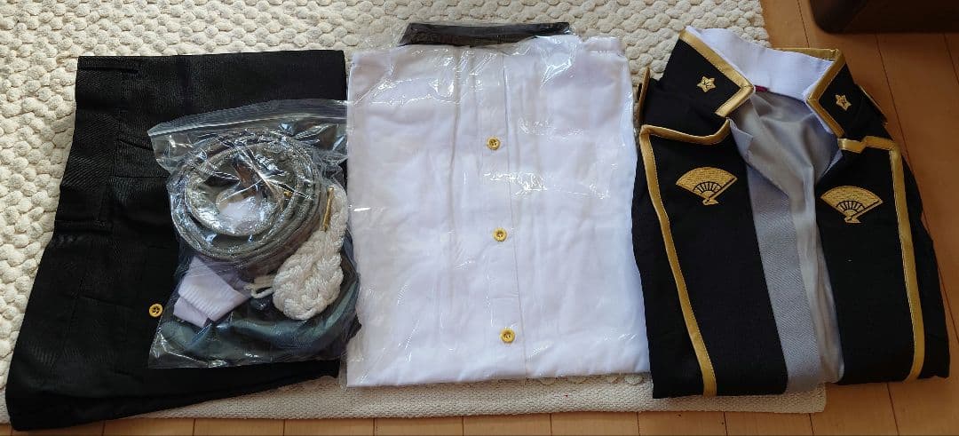 刀剣乱舞 膝丸 コスプレ衣装 コストモ製 送料無料】とうらぶ風 黒×濃い緑 防具付き 膝丸【極】