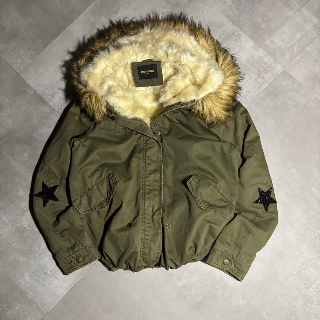 00s archive フライトジャケット n2b 型 y2k ファー ギャル - メルカリ