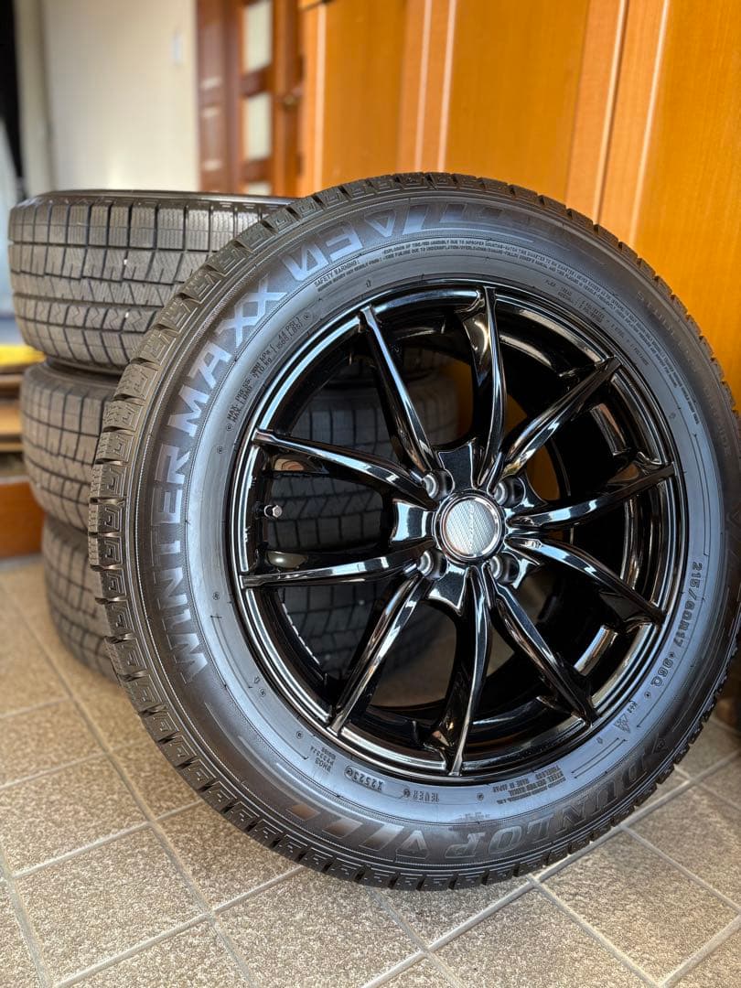 【Refrain】スタッドレス④ 215/60R17 BRIDGESTONE（ブリヂストン） 4本セット 215/60R17 スタッドレス 2025