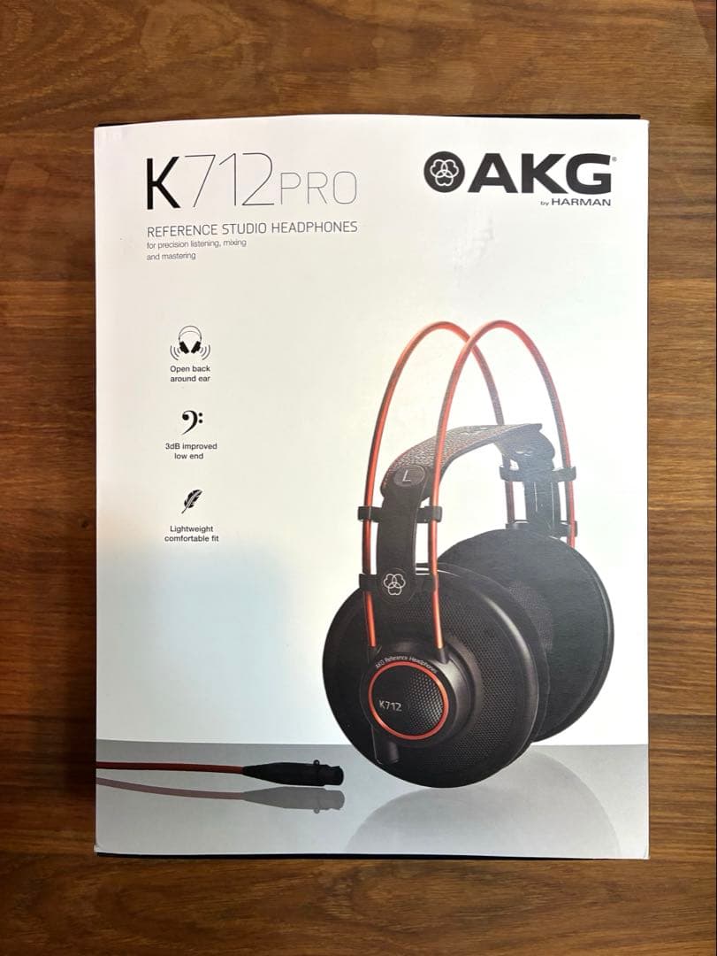 AKG K712 PRO 有線ヘッドホン - メルカリ