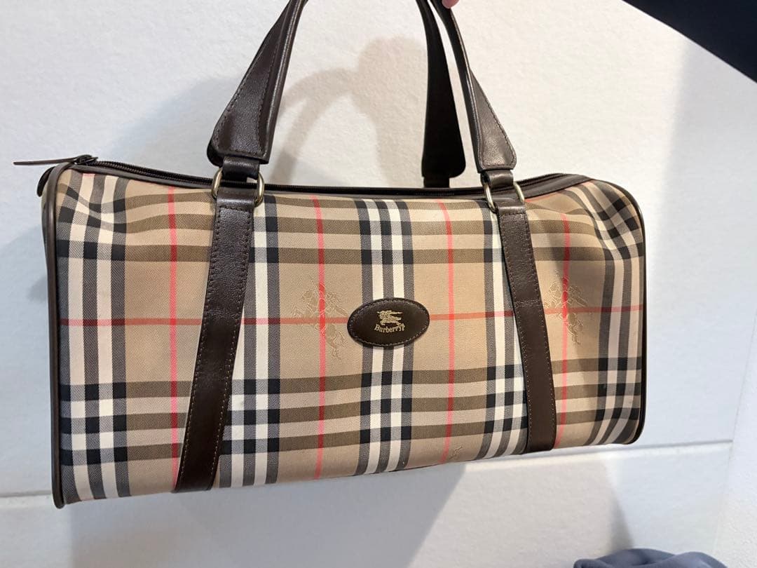 Burberrys バーバリー ノバチェック シャドーホース ボストンバッグ BURBERRY（バーバリー） ノバチェック シャドーホース ボストンバッグ