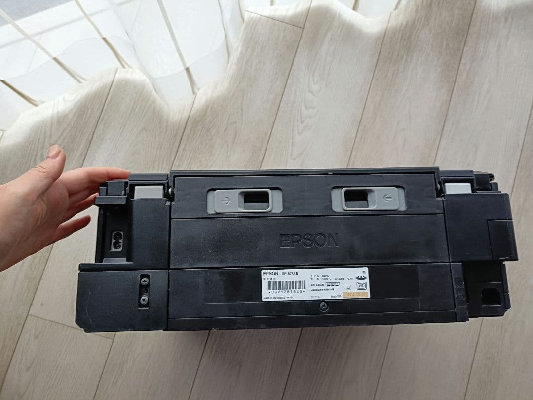 ジャンク EPSON EP-807A インクジェットプリンター 本体 - メルカリ