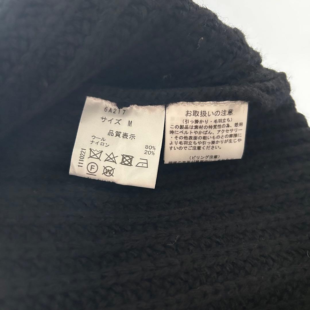 セブンテン♡ VERY別注 ネックパールタートルニット トップス 黒