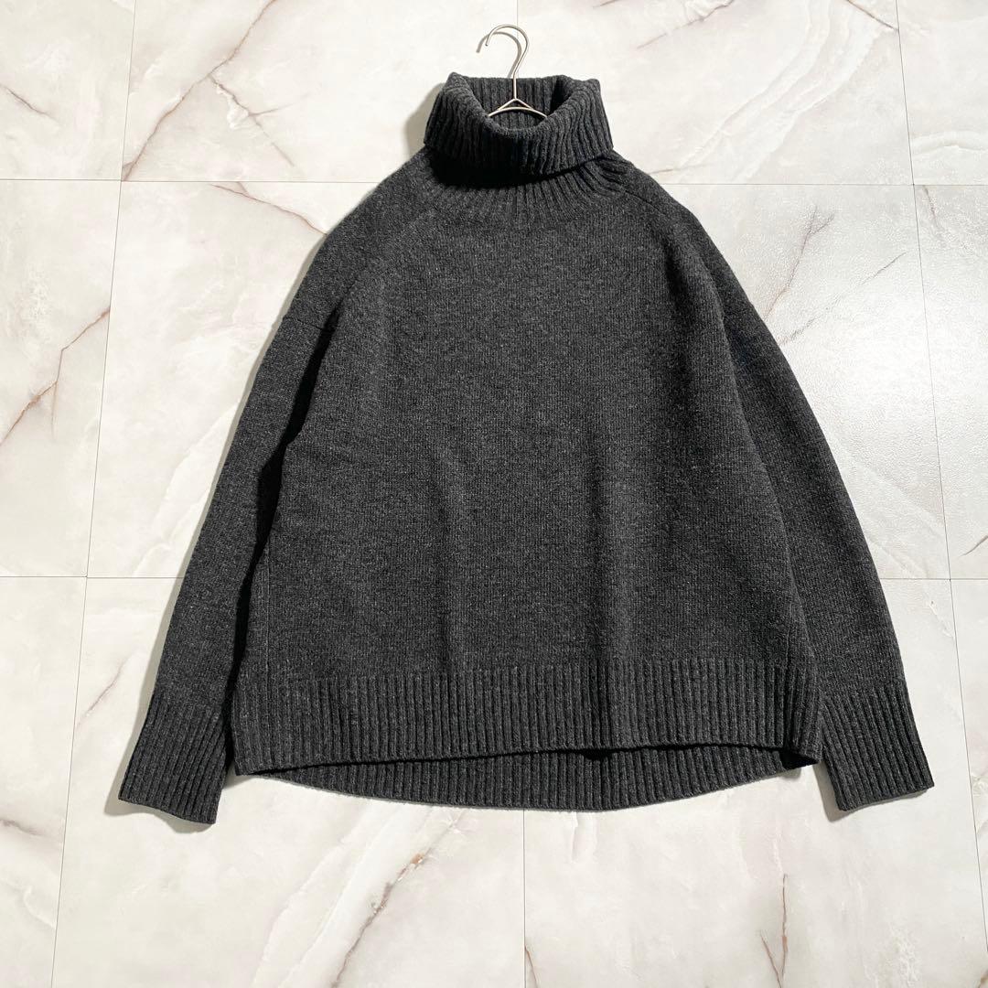 A18527 美品 イエナ 22AW ウールカシミヤ AQUAタートルネックPO ヴェルメイユ パー イエナ VERMEIL par iena ウールカシミヤニット