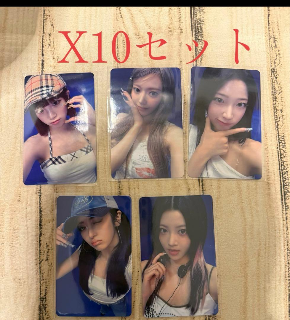 LESSERAFIM CRAZY weverse ラキドロ トレカ コンプ LE SSERAFIM CRAZY JAPAN ver. ALBUM POB LUCKY DRAW PHOTOCARD