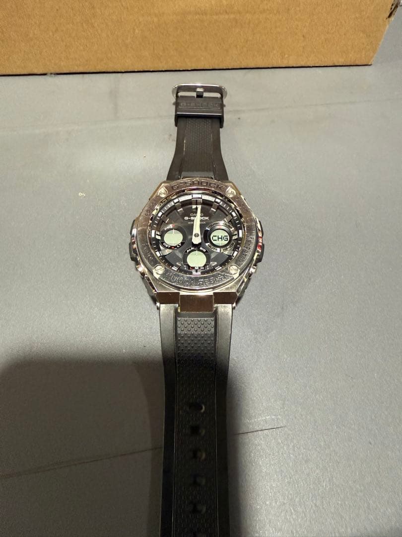 時計 G-SHOCK GST-S110 GSTS110-1A | Black G-STEEL Men's Watch G-SHOCK | CASIO