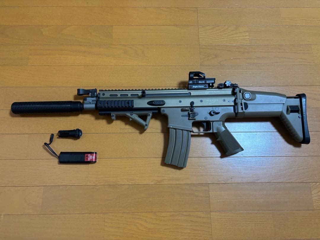 東京マルイ 次世代電動ガン SCAR-L CQC おまけ付き TOKYO MARUI（東京マルイ） 次世代電動ガン SCAR-L (スカーL) CQC FDE