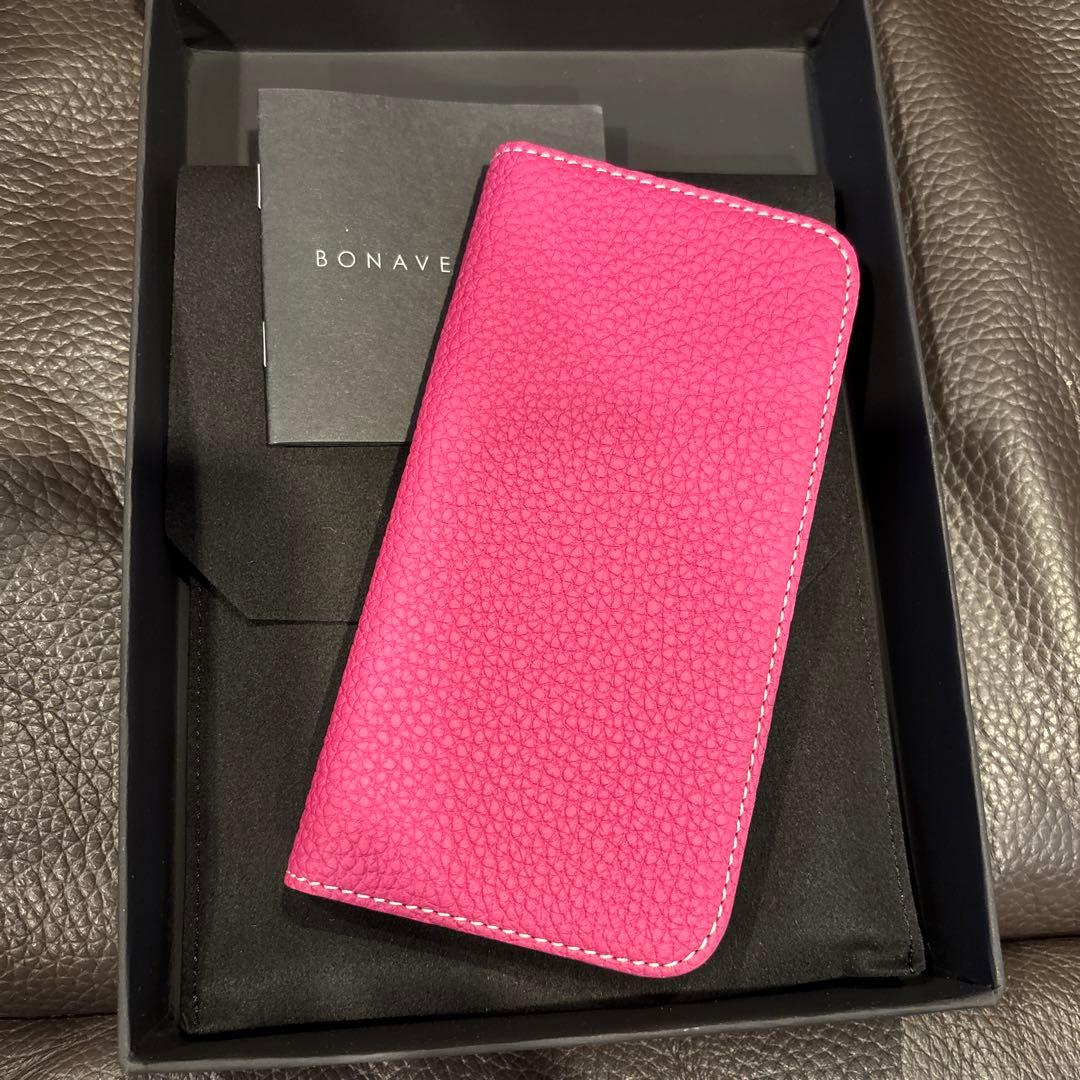 BONAVENTURA 手帳型 iPhoneケース ボナベンチュラの(iPhone 13 Pro) ダイアリーケース シュリンクレザー