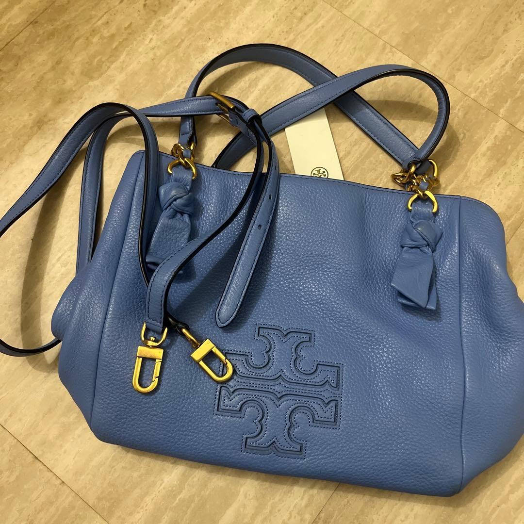 トリーバーチ 2way ハンドバッグ ショルダーバッグ チェーン レザー