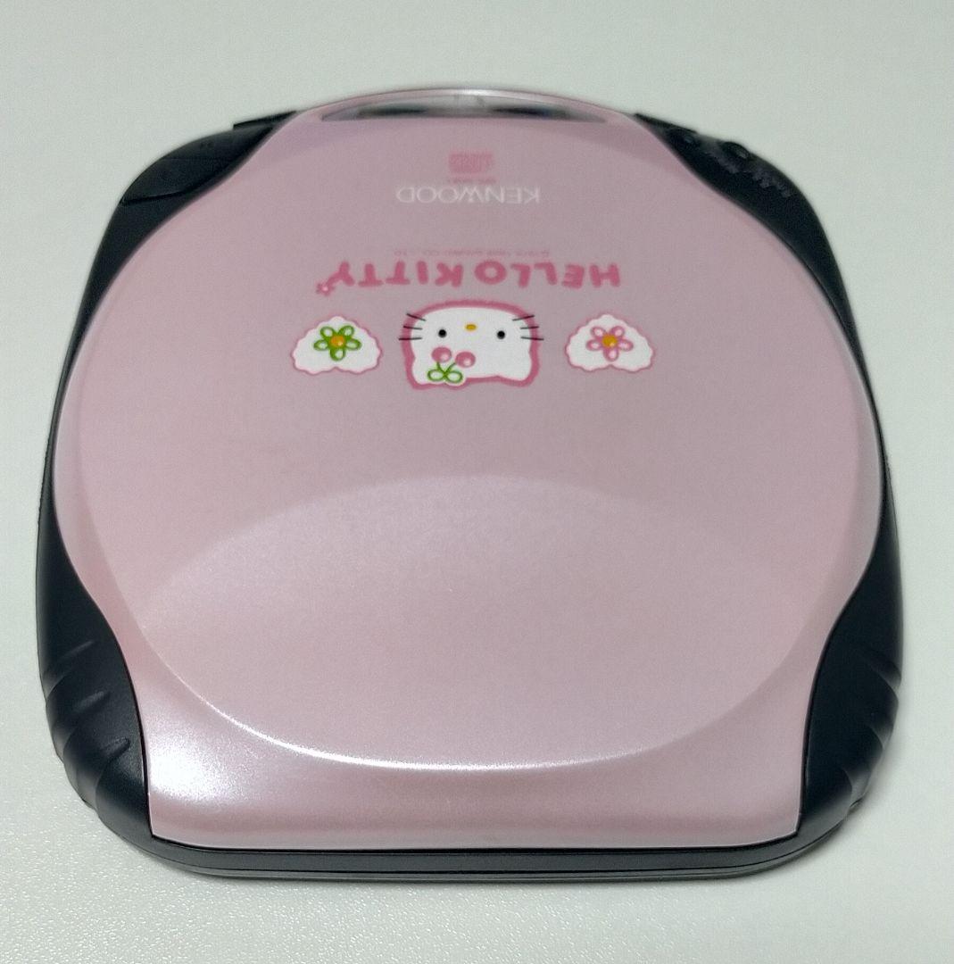 ハローキティ × KENWOOD ポータブルCDプレーヤー - メルカリ