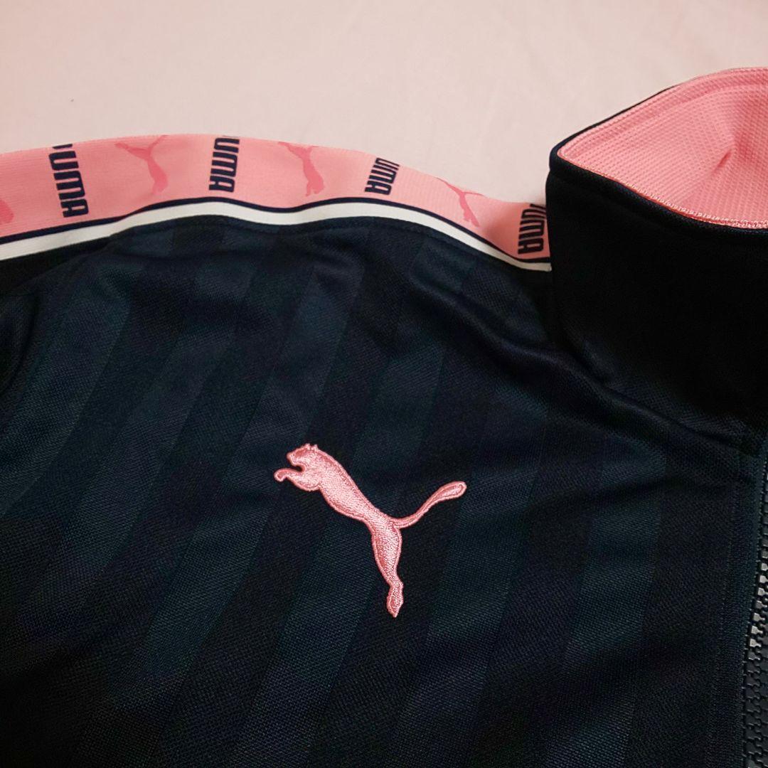 プーマ ジャージ 上下 PUMA ネイビー ピンク PINK - メルカリ
