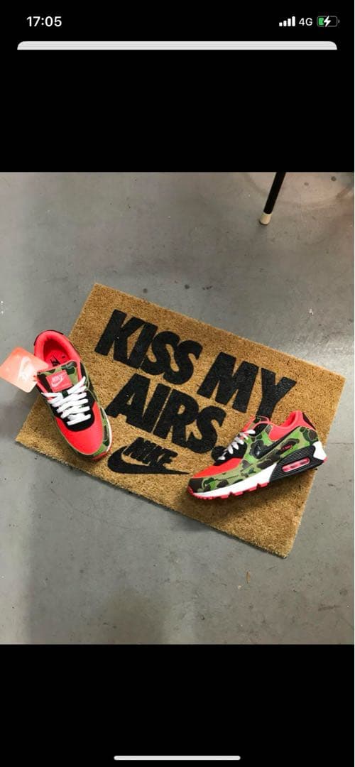 NIKE KISS MY AIRS DOORMAT マット 【脳盗市場】 fit=scale-down,w=1200