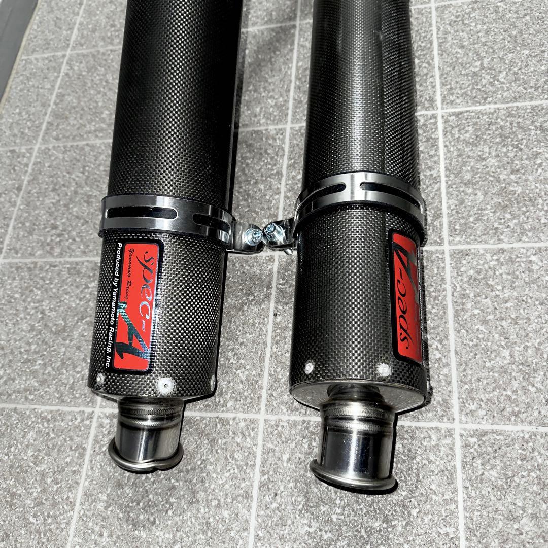 ホーネット250 ヤマモトレーシング Spec-A 2本出しマフラー - メルカリ